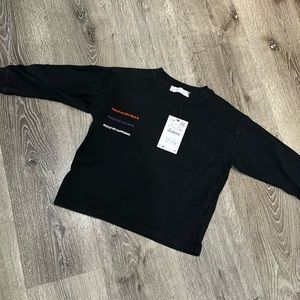 Zara black long sleeve for boy